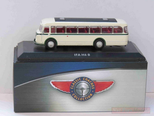 IFA H6 B Nostalgie Classic Coaches Bus Collection 1:72 Atlas Model DIE CAST compatible with