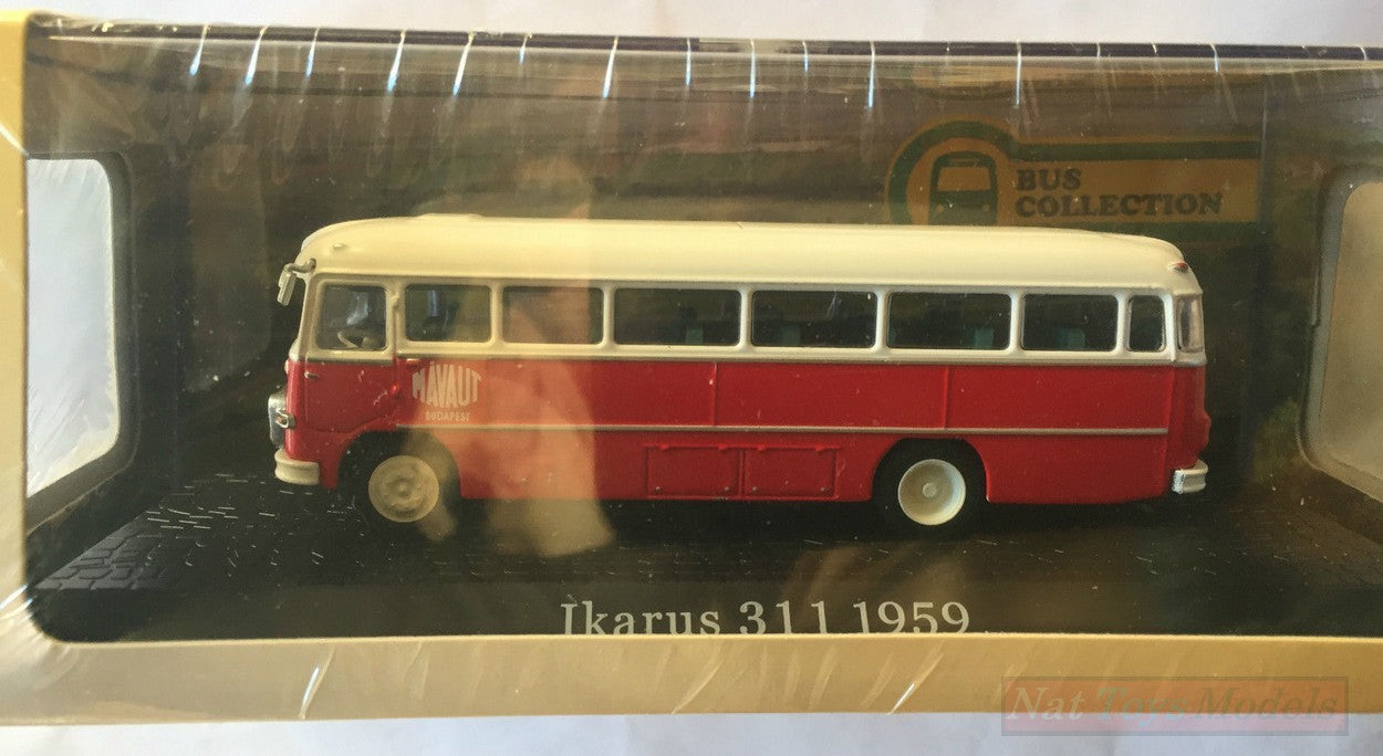 Ikarus 311 1959 Classic Coaches Bus Collection 1:72 Atlas Model DIE CAST compatible with