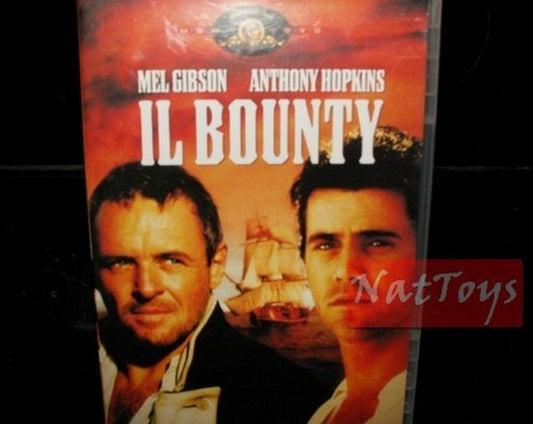 THE BOUNTY Mel Gibson Antony Hopkins Film DVD Vidéo originale