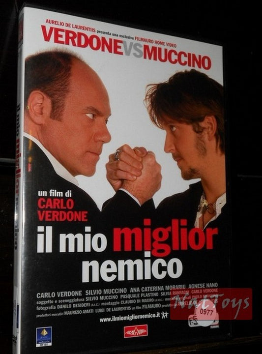 MON MEILLEUR ENNEMI Carlo Verdone Silvio Muccino Film DVD Vidéo originale