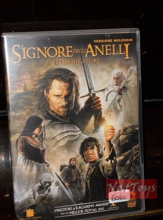 LE SEIGNEUR DES ANNEAUX LE RETOUR DU ROI Film DVD Vidéo originale