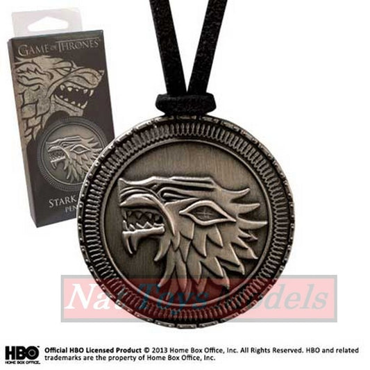 Game of Thrones Game of Thrones STARK Blason Pendentif Sceau En Métal Pendentif