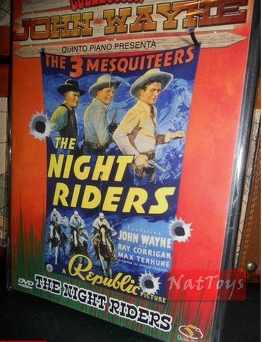 JOHN WAYNE COLLECTION THE NIGHT RIDERS Film Nouveau DVD original Nouveau scellé