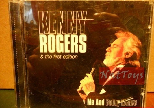 KENNY ROGERS &amp; THE FIRST EDITION ME AND BOBBY MCGEE Original Used Audio CD