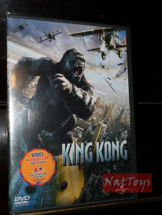 KING KONG Naomi Watts Adrien Brody Jack Black Film DVD Nouveau Original