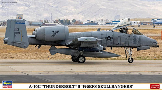 SCALE ASSEMBLY KIT COMPATIBLE WITH A-10C THUNDERBOLT II 190EFS SKULLBANGERS KIT 1:72 HASEGAWA HA02451