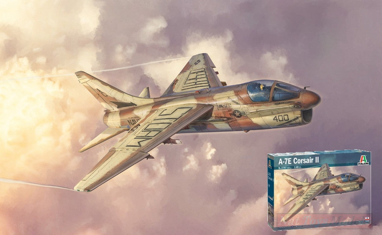 KIT DA MONTARE IN SCALA COMPATIBILE CON A-7E CORSAIR II KIT 1:48 ITALERI IT2797