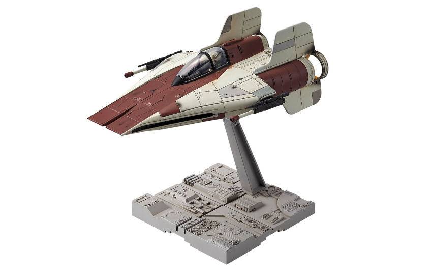 KIT DA MONTARE IN SCALA COMPATIBILE CON A-WING STARFIGHTER KIT 1:72 REVELL RV01210