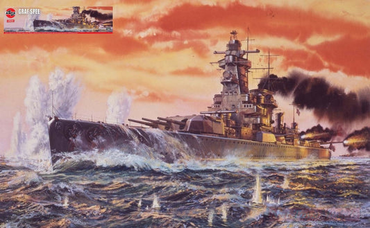 SCALE ASSEMBLY KIT COMPATIBLE WITH ADMIRAL GRAF SPEE KIT 1:600 ​​AIRFIX A04211V