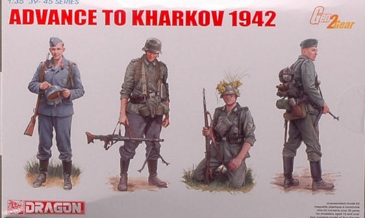 KIT DA MONTARE IN SCALA COMPATIBILE CON ADVANCE TO KHARKOV 1942 KIT 1:35 DRAGON D6656