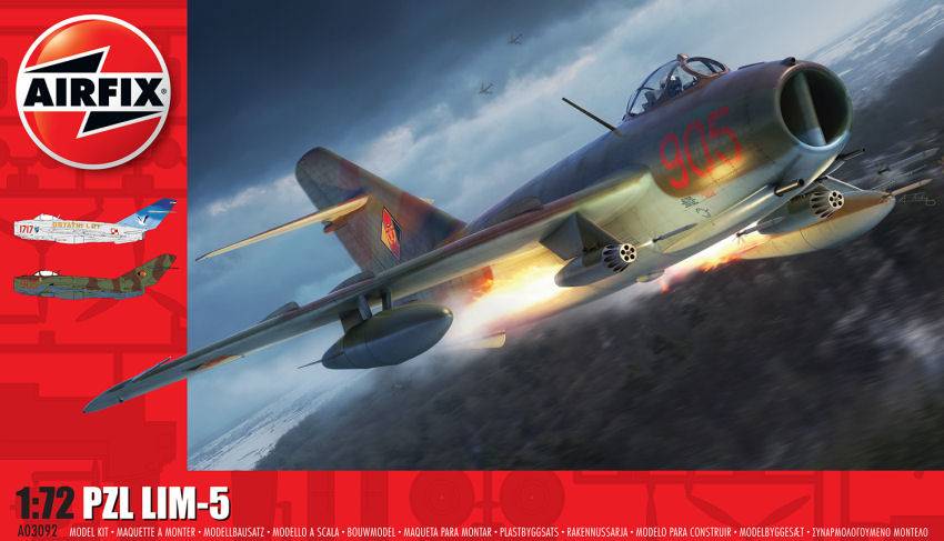 KIT DA MONTARE IN SCALA COMPATIBILE CON AEREO LIM-5 KIT 1:72 AIRFIX A03092 MODEL