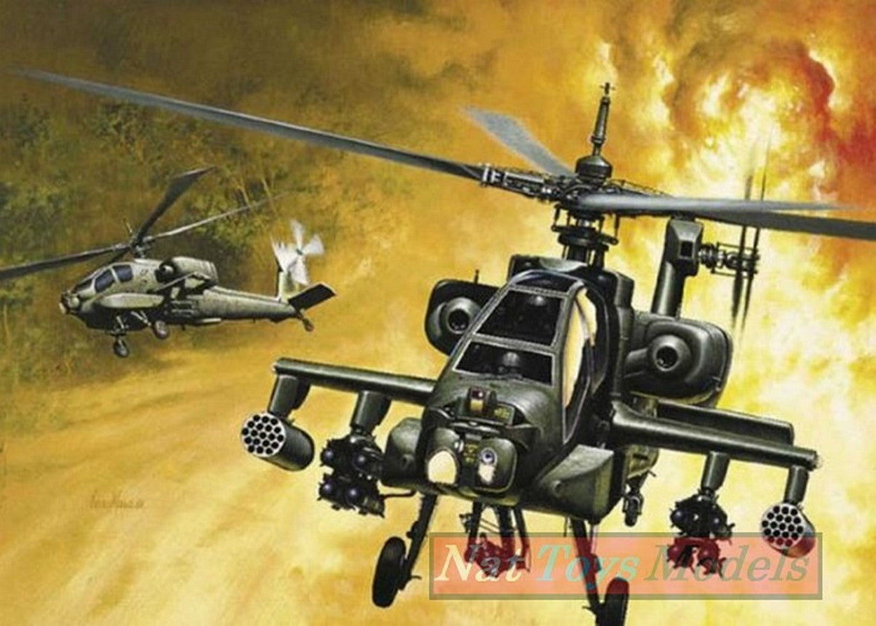 SCALE ASSEMBLY KIT COMPATIBLE WITH AH-64 APACHE KIT 1:72 ITALERI IT0159