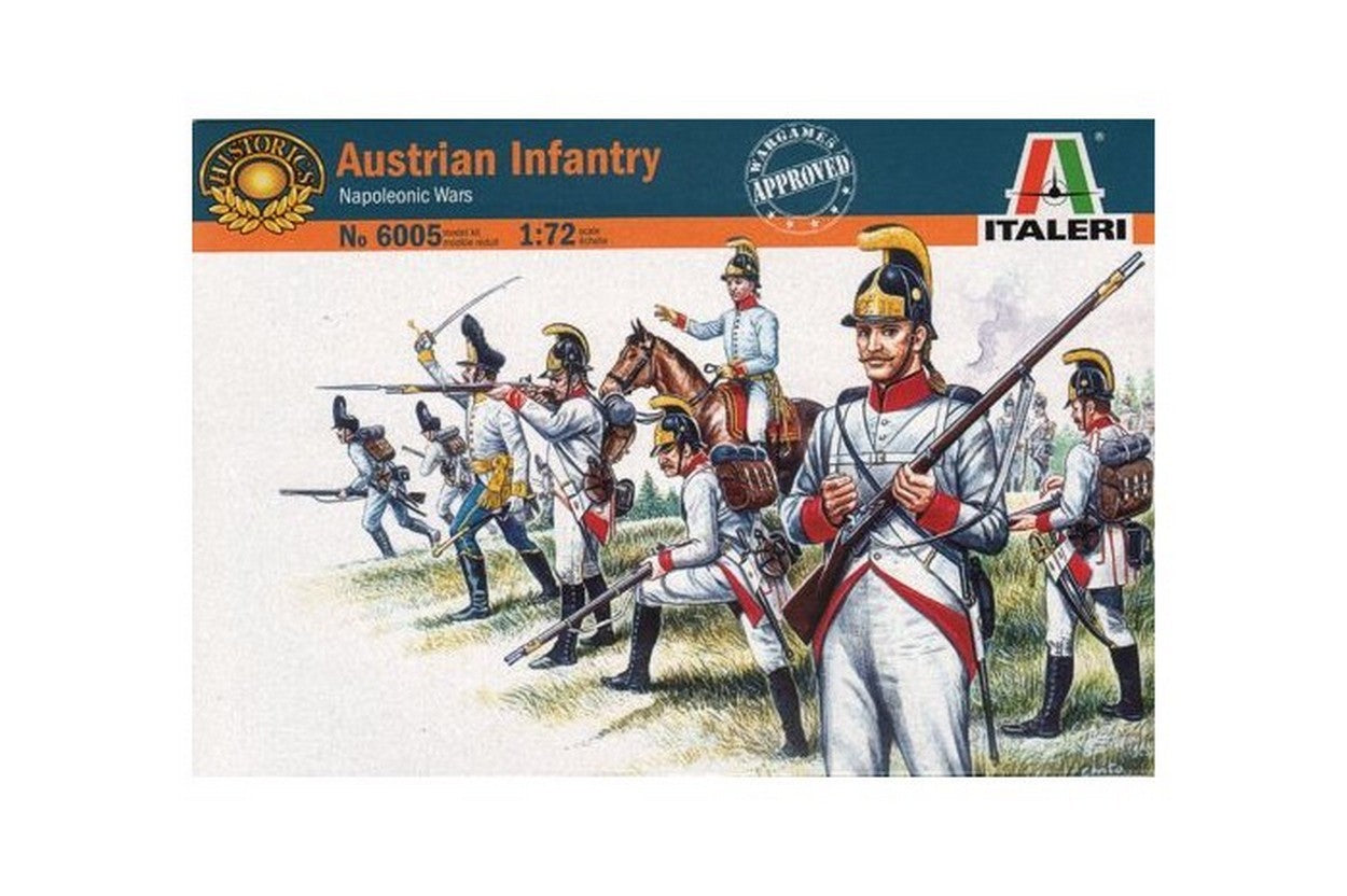 KIT TO ASSEMBLE IN SCALE COMPATIBLE WITH AUSTRIAN INFANTRY KIT 1:72 ITALERI IT6005