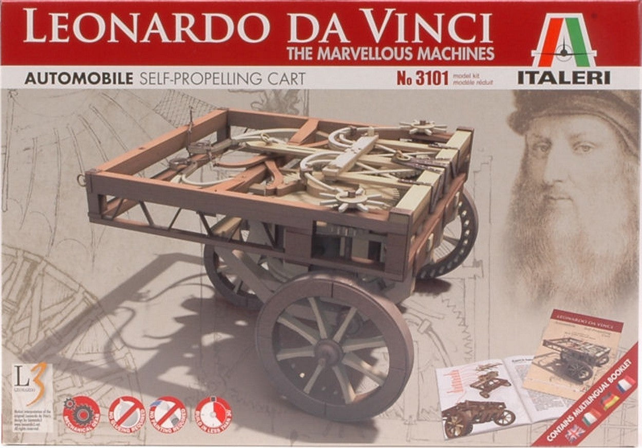 KIT DA MONTARE IN SCALA COMPATIBILE CON AUTOMOBILE LEONARDO KIT cm 10 ITALERI IT3101