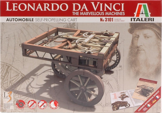 KIT DA MONTARE IN SCALA COMPATIBILE CON AUTOMOBILE LEONARDO KIT cm 10 ITALERI IT3101