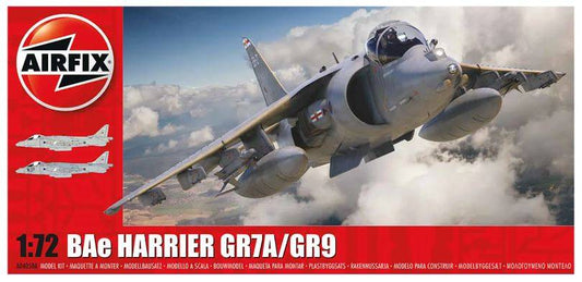 KIT DA MONTARE IN SCALA COMPATIBILE CON BAe HARRIER GT7A-GR9A KIT 1:72 AIRFIX A04050A