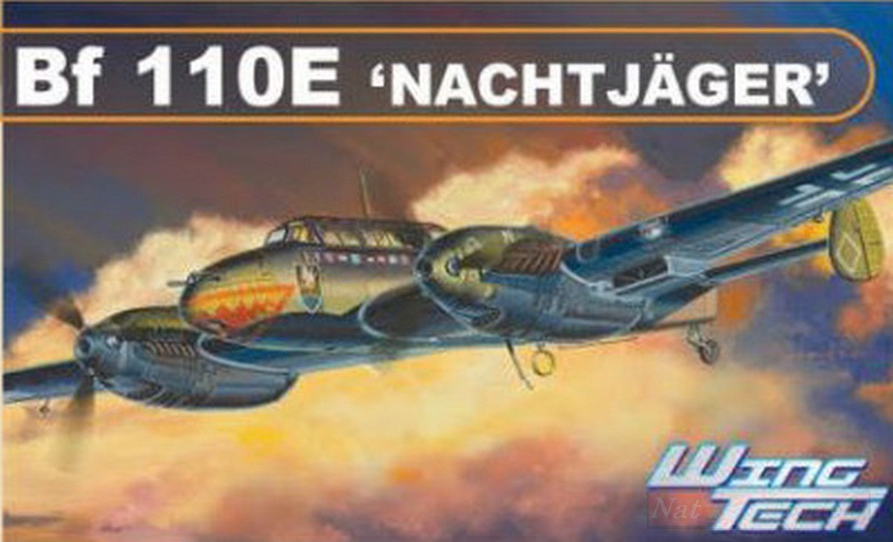 KIT DA MONTARE IN SCALA COMPATIBILE CON BF110E NACHTJAGER KIT 1:48 DRAGON D5566