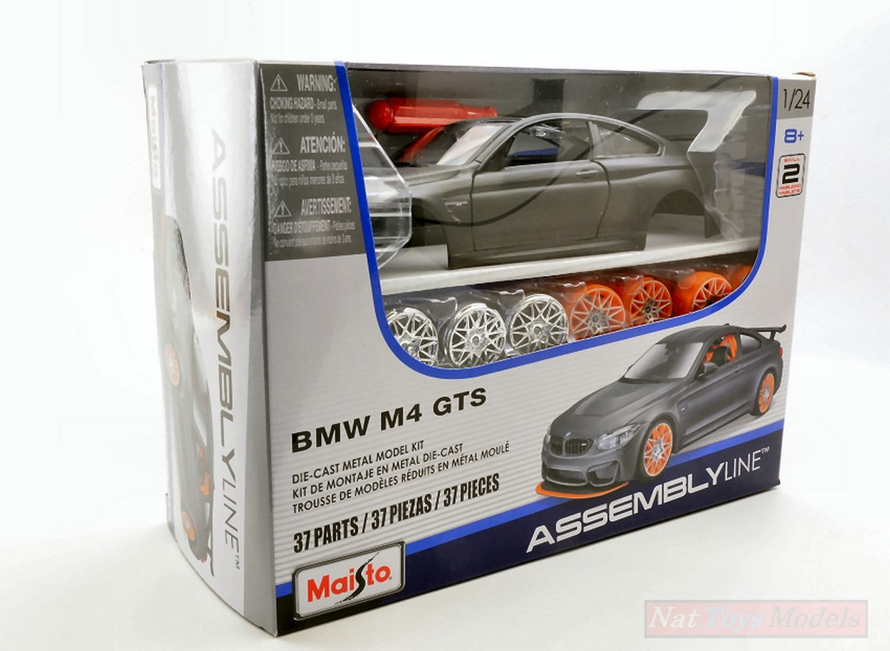 SCALE ASSEMBLY KIT COMPATIBLE WITH BMW M4 GTS KIT 1:24 MAISTO MI39249