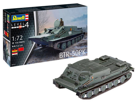 SCALE ASSEMBLY KIT COMPATIBLE WITH BTR-50PK KIT 1:72 REVELL RV03313 MODEL