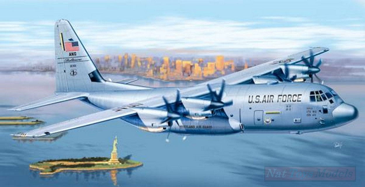 KIT DA MONTARE IN SCALA COMPATIBILE CON C 130 HERCULES KIT 1:72 ITALERI IT1255