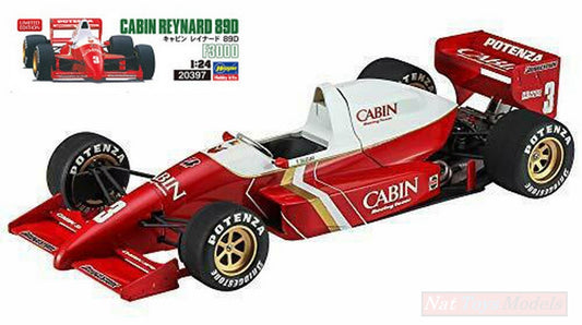 SCALE ASSEMBLY KIT COMPATIBLE WITH CABIN REYNARD 89D FORMULA 3000 KIT 1:24 HASEGAWA HA20397