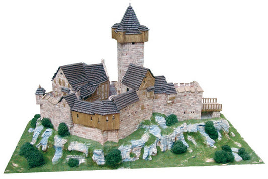 KIT TO BE ASSEMBLED IN SCALE COMPATIBLE WITH BURG FALKENSTEIN CASTLE AUSTRIA 11th SEC. PCS 7000 HO SCALE KIT AEDES ARS ADS1001