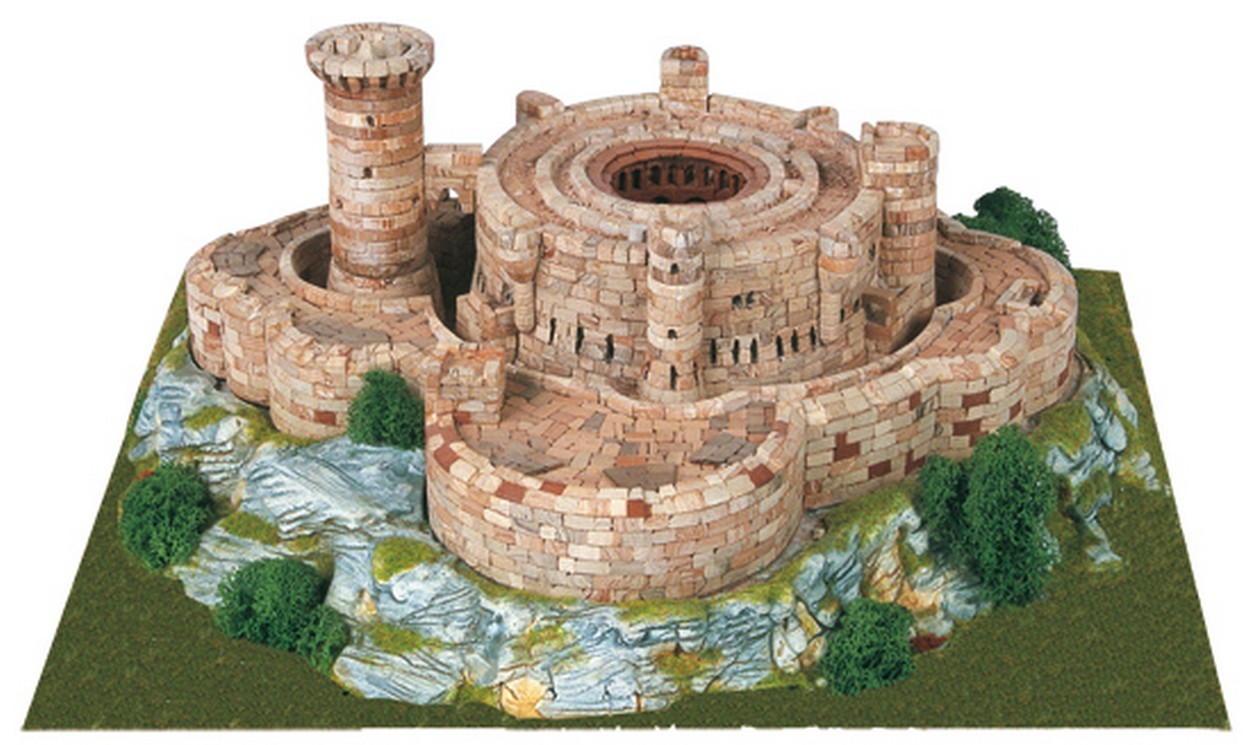 KIT TO ASSEMBLE IN SCALE COMPATIBLE WITH BELLVER CASTLE ESPANA SEC.XIV PCS 3200 SCALE 1:350 AEDES ARS ADS1004