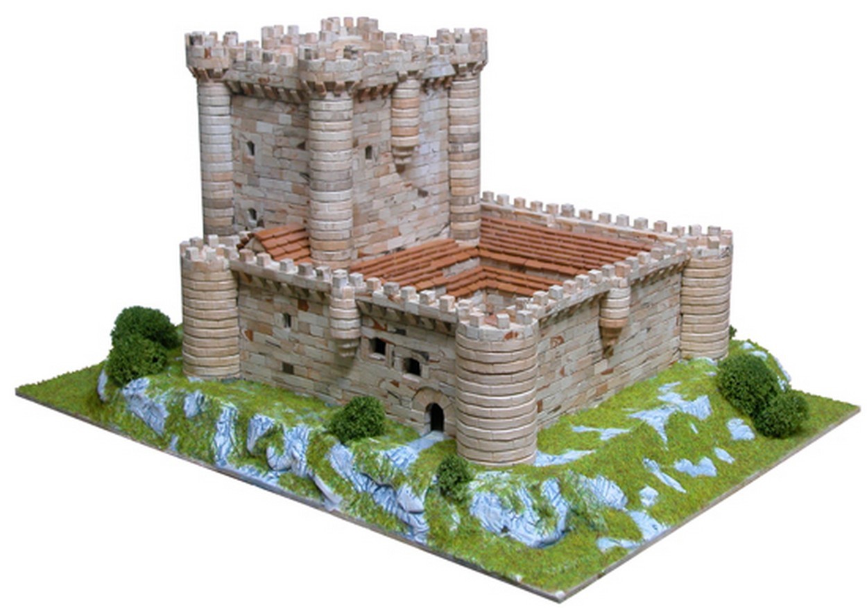 KIT TO BE ASSEMBLED IN SCALE COMPATIBLE WITH FUENSALDANA CASTLE ESPANA XV SEC. PCS 3000 SCALE 1:150 AEDES ARS ADS1003