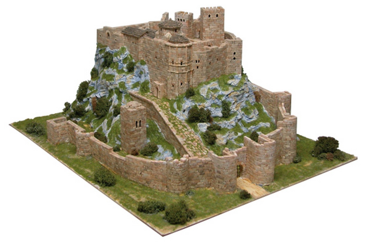 KIT TO ASSEMBLE IN SCALE COMPATIBLE WITH LOARRE CASTLE SPAIN 11th SEC. PCS 8600 KIT 1:200 AEDES ARS ADS1007