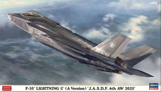 KIT DA MONTARE IN SCALA COMPATIBILE CON F-35 LIGHTNING II (A VERSION) J.A.S.D.F. 6th AW 2025 KIT 1:72 HASEGAWA HA02388