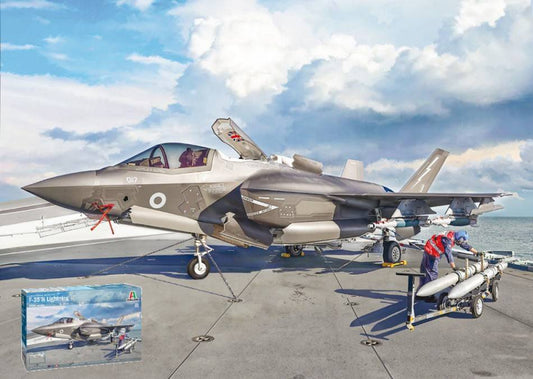 KIT DA MONTARE IN SCALA COMPATIBILE CON F-35B LIGHTNING II KIT 1:48 ITALERI IT2810