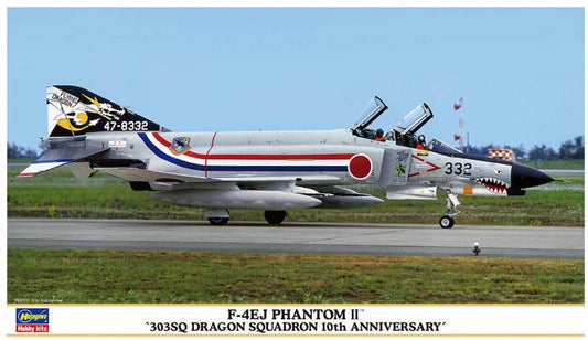 KIT DA MONTARE IN SCALA COMPATIBILE CON F-4EJ PHANTOM II 303Sq DRAGON KIT 1:72 HASEGAWA HA02405