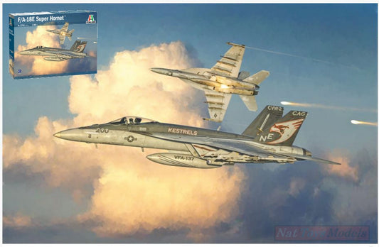 KIT DA MONTARE IN SCALA COMPATIBILE CON F/A 18E SUPERHORNET KIT 1:48 ITALERI IT2791