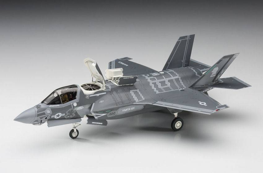 SCALE KIT MODEL COMPATIBLE WITH F35 LIGHTNING II B VERSION KIT 1:72 HASEGAWA HA01576