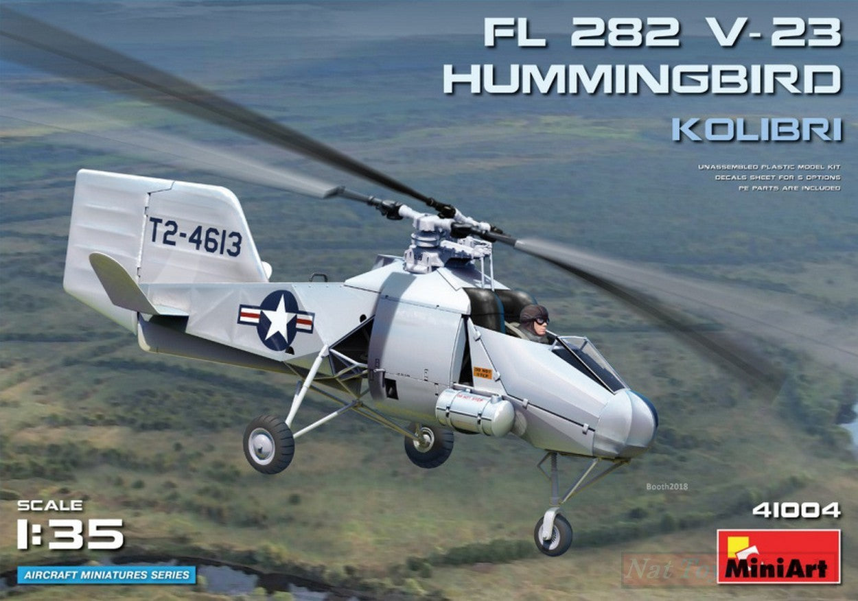 SCALE ASSEMBLY KIT COMPATIBLE WITH FI 282 V-23 HUMMINGBIRD KOLIBRI KIT 1:35 MINIART MIN41004