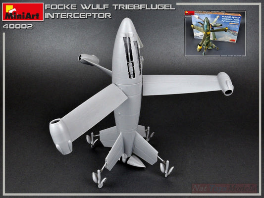 SCALE ASSEMBLY KIT COMPATIBLE WITH FOCKE-WULF TRIEBFLUGEL INTERCEPTOR KIT 1:35 MINIART MIN40002