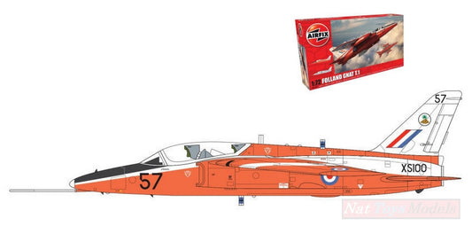 SCALE ASSEMBLY KIT COMPATIBLE WITH FOLLAND GNAT T.1 KIT 1:72 AIRFIX A02105