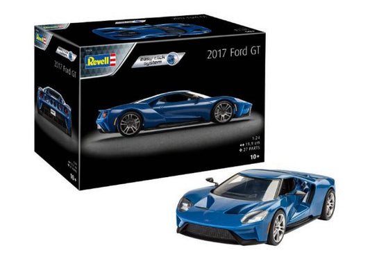 SCALE ASSEMBLY KIT COMPATIBLE WITH FORD GT 2017 EASY-CLICK SYSTEM KIT 1:24 REVELL RV07824