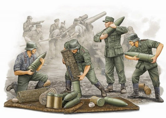 KIT DE MONTAGE À L'ÉCHELLE COMPATIBLE AVEC LE KIT DE FIGURINES DE TERRAIN ALLEMAND 1:35 TRUMPETER TP0426