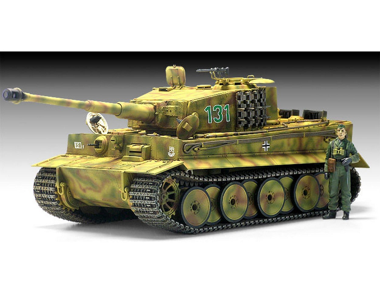 SCALE ASSEMBLY KIT COMPATIBLE WITH GERMAN TIGER I KIT 1:35 ACADEMY ACD13287