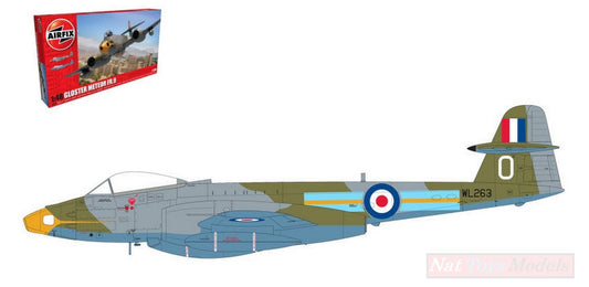 KIT TO BE ASSEMBLED IN SCALE COMPATIBLE WITH GLOSTER METEORFR.9 KIT 1:48 AIRFIX A09188