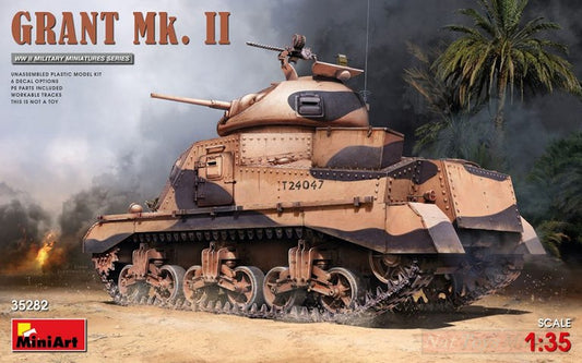 SCALE ASSEMBLY KIT COMPATIBLE WITH GRANT MK.II KIT 1:35 MINIART MIN35282