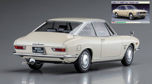 SCALE ASSEMBLY KIT COMPATIBLE WITH ISUZU 117M COUPE EARLY VERSION KIT 1:24 HASEGAWA HA21144