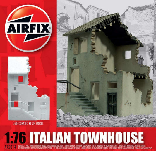 KIT TO BE ASSEMBLED IN SCALE COMPATIBLE WITH ITALIAN HOUSE KIT 1:76 AIRFIX A75014