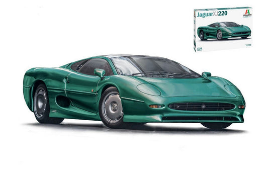 KIT TO BE ASSEMBLED IN SCALE COMPATIBLE WITH JAGUAR XJ 220 KIT 1:24 ITALERI IT3631