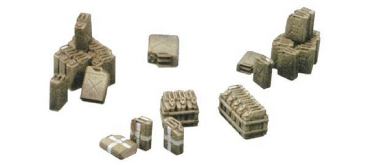 KIT TO BE ASSEMBLED IN SCALE COMPATIBLE WITH JERRY CANS KIT 1:35 ITALERI IT0402