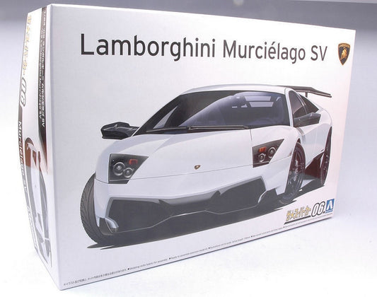 SCALE ASSEMBLY KIT COMPATIBLE WITH LAMBORGHINI MURCIELAGO LP670-4 1:24 KIT AOSHIMA ABK059012