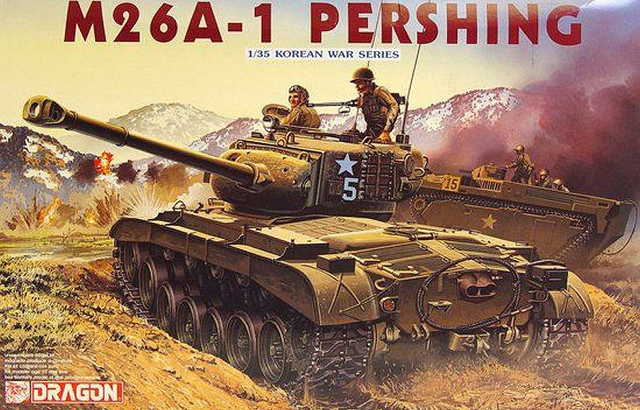 SCALE ASSEMBLY KIT COMPATIBLE WITH M26A-1 PERSHING KIT 1:35 DRAGON D6801