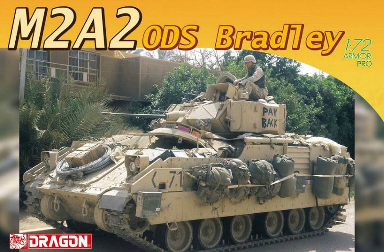 SCALE ASSEMBLY KIT COMPATIBLE WITH M2A2 ODS BRADLEY KIT 1:72 DRAGON D7331