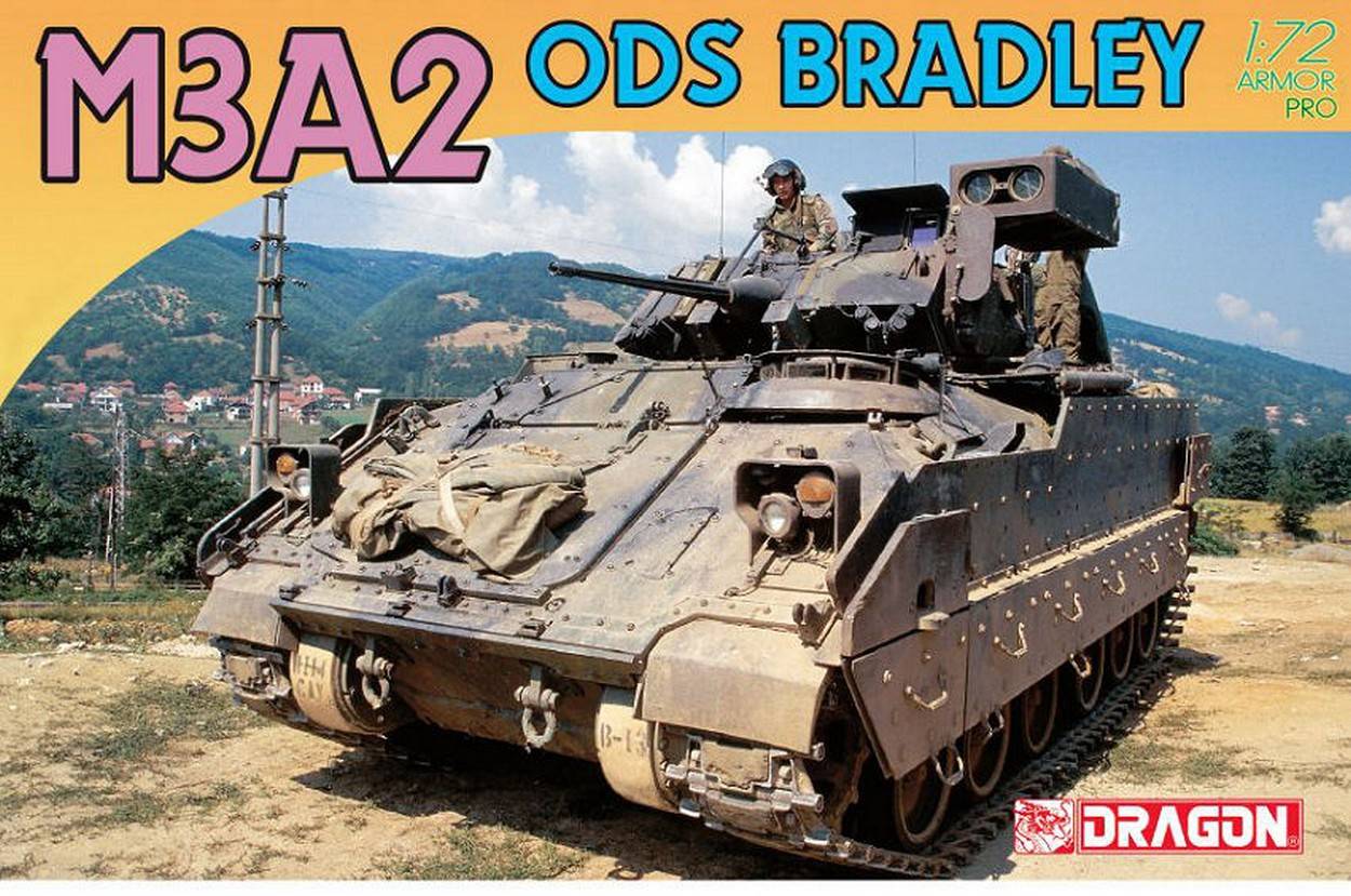 SCALE ASSEMBLY KIT COMPATIBLE WITH M3A2 ODS BRADLEY KIT 1:72 DRAGON D7413